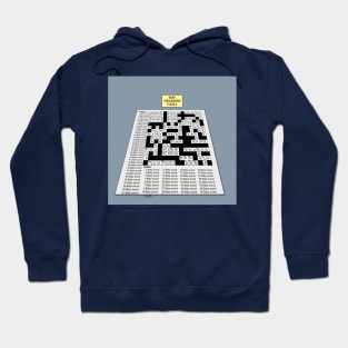 Baby Crossword Puzzle Hoodie